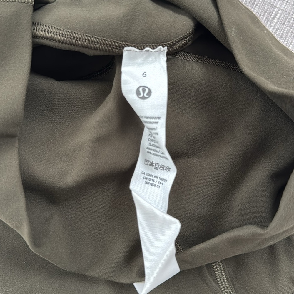 lululemon Align™ High-Rise Pant 28" DARK OLIVE - Picture 7 of 7